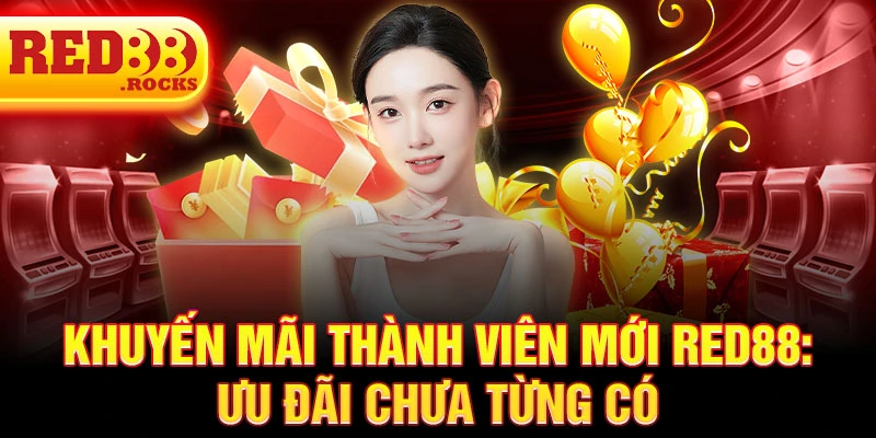 Khuyến mãi thành viên mới Red88: Ưu đãi chưa từng có