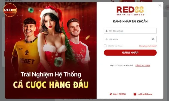 Hướng dẫn đăng nhập Red88 nếu bạn truy cập cổng game bằng PC