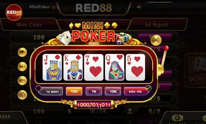 Giới thiệu về trò chơi Poker Red88