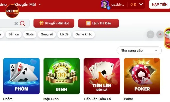 Hướng dẫn chơi game Poker Red88 đơn giản